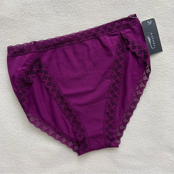 Natori Intimates & Sleepwear Nwt New Natori Purple Bliss French Cut